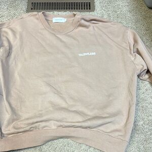 Talentless Tan crewneck